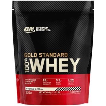 Optimum Nutrition 100% Gold Standard Whey Cookies & Cream (480g)