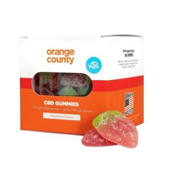 Orange County CBD Strawberries Gummies (20)