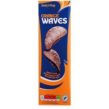 Orange Flavour Belgian Chocolate Waves