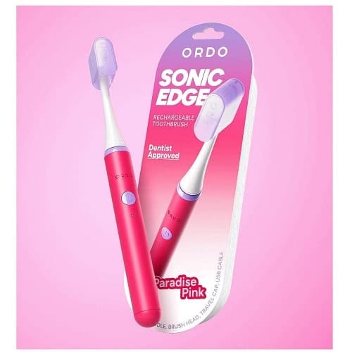 Ordo Sonic Edge Rechargeable Toothbrush Paradise Pink