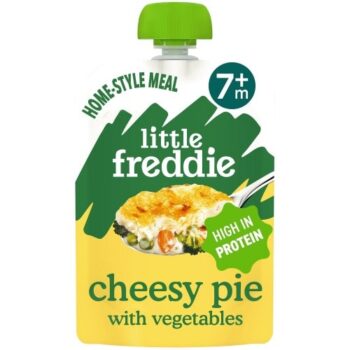 Organic Cheesy Pie with Vegetables Baby Food Pouch 7+ Months (6 x 130g)