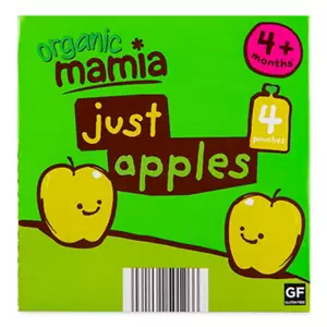 Organic Just Apples Fruit Pouch 4 Pack