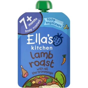 Organic Lamb Roast Dinner Baby Food Pouch 7+ Months (130g)