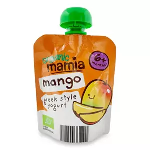 Organic Mango Greek Style Yogurt Pouch