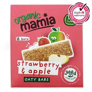 Organic Strawberry & Apple Oaty Bars 6 Pack