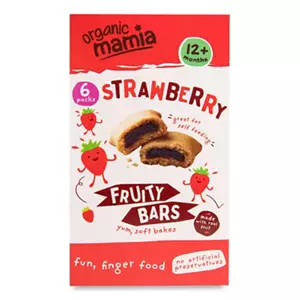 Organic Strawberry Fruity Bars 6 Pack