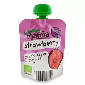 Organic Strawberry Greek Style Yogurt Pouch