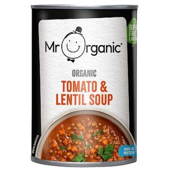 Organic Tomato & Lentil Soup (400g)