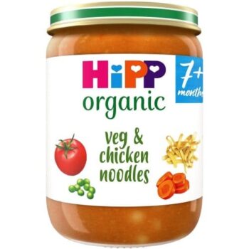 Organic Vegetable & Chicken Noodles Baby Food Jar 7+ Months (190g)