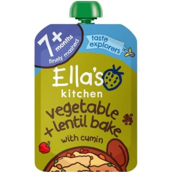 Organic Vegetable & Lentil Bake Baby Food Pouch (130g)
