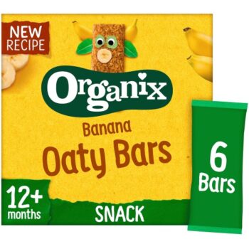 Organix Banana Soft Oaty Bars (6 x 23g)