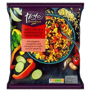 Orzo Pasta with Chargrilled Vegetables (600g)