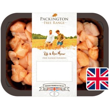 Packington Free Range Chicken Breast Chunks (350g)