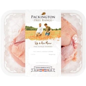 Packington Free Range Chicken Supremes (530g)