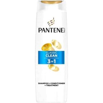 Pantene Pro-V Classic Clean 3in1 Shampoo for Hair (400ml)