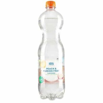 Peach & Passion Fruit Flavoured Sparkling Water