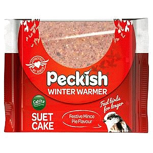 Peckish Winter Warmer Suet Cake Festive Mince Pie Flavour (300g)