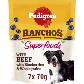 Pedigree Ranchos Superfoods With Beef (70g)