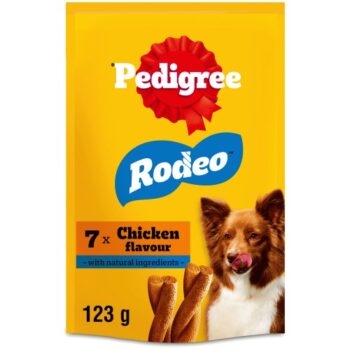 Pedigree Rodeo Chicken Dog Treats (7 x 123g)