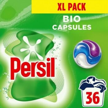 Persil Bio 3 in 1 Laundry Washing Detergent Capsules 36 Washes (36 x 759.6g)