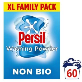 Persil Non Bio Fabric Cleaning Washing Powder - 60 Washes (60w, 3.0kg)