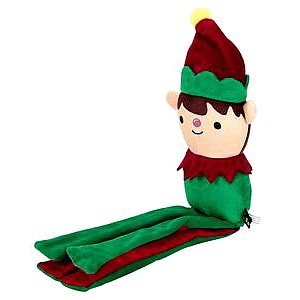 Petface Elf Crinkle Legs Plush Dog Toy