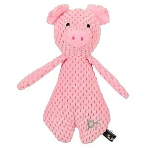 Petface Pink Pig Plush Dog Toy