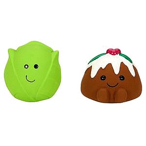 Petface Sprout or Pudding Latex Dog Toy