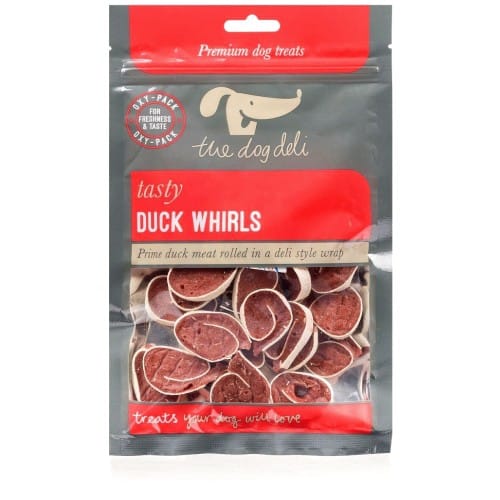 Petface The Dog Deli Duck Whirls Dog Treats