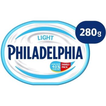 Philadelphia Light Low Fat Soft Cream Cheese (280g)