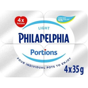 Philadelphia Light Soft Cheese Mini Tubs (4 x 35g)