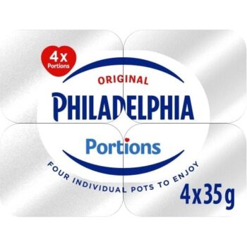 Philadelphia Original Soft Cheese Mini Tubs (4 x 140g)