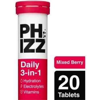 Phizz Mixed Berry 3-in-1 Hydration Electrolytes & Vitamins (20)