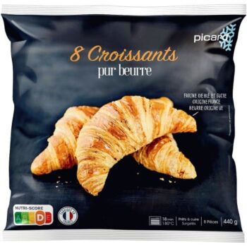 Picard 8 Croissants All Butter