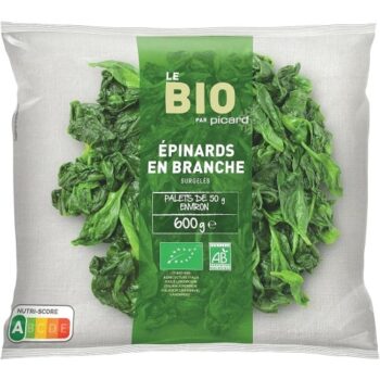 Picard Organic Spinach Leaves (600g)