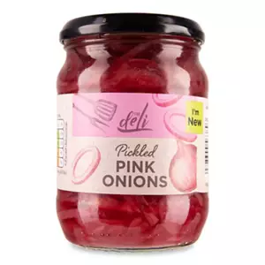 Pickled Pink Onions