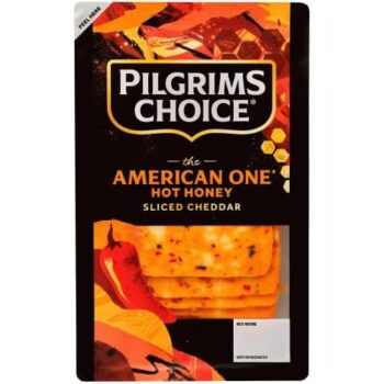 Pilgrims Choice The American One Hot Honey Sliced Cheese (150g)