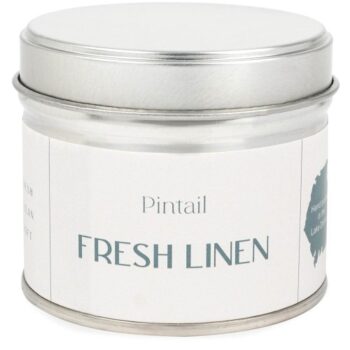 Pintail Candles Fresh Linen Classic Tin Candle