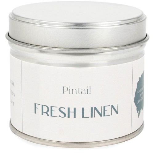 Pintail Candles Fresh Linen Classic Tin Candle