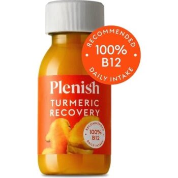 Plenish Turmeric Defence Shot Plenish B12 Blast Turmeric Cayenne + Orange Juice Shot Plenish Cold-Pressed Turmeric Defence (60ml)