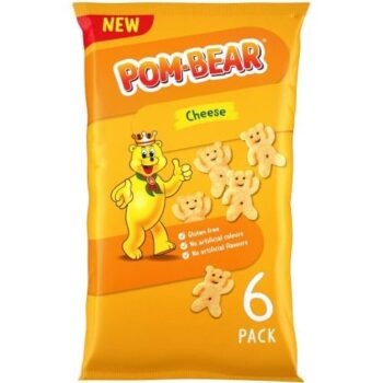 Pom-Bear Cheese Multipack Crisps (6 x 13g)