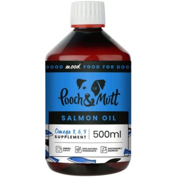 Pooch & Mutt Salmon Oil Supplement Omega 3 6 9 (500ml)