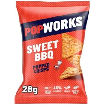 Popworks Sweet BBQ Popped Crisps
