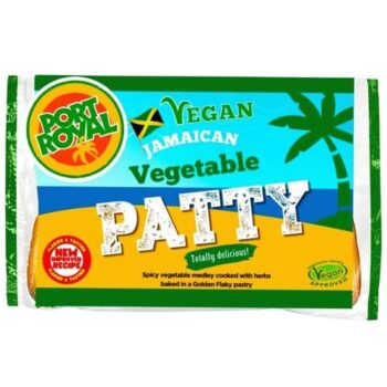 Port Royal Mixed Vegetable Jamaican Patty (140g)