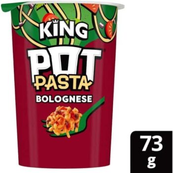 Pot King Pot Pasta Bolognese Instant Hot Snack (73g)