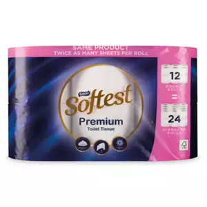 Premium Toilet Paper 12 Pack
