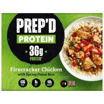 Prep'd Protein Firecracker Chicken With Spring Onion Rice