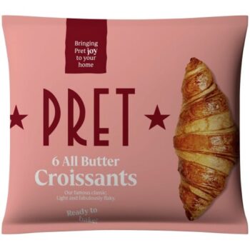 Pret All Butter Croissants (6 x 330g)