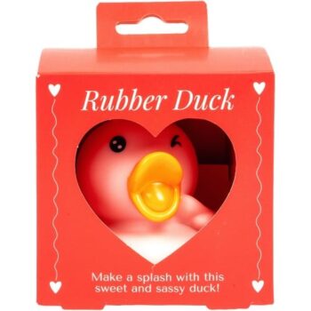 Professor Puzzle Valentines Rubber Duck