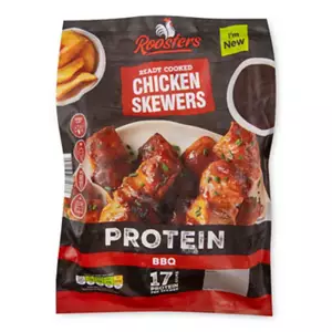 Protein BBQ Ready Cooked Chicken Skewers
